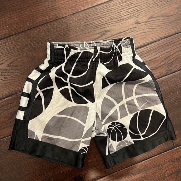 Nike Other - Nike Black and Gray Basketball Print Shorts